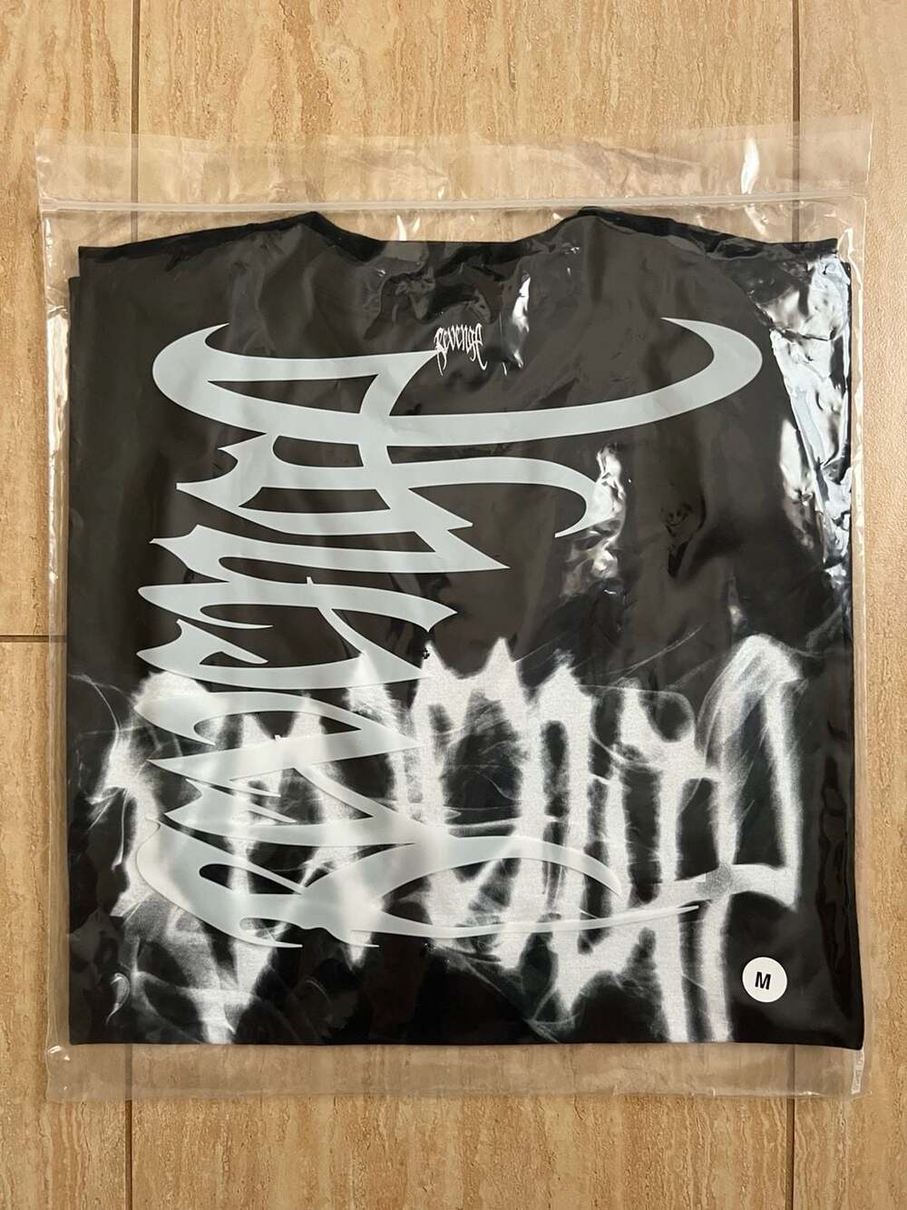 Revenge Smoke Arch Logo T-shirt Black Size Medium